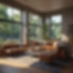 Market analysis charts for real estate investment