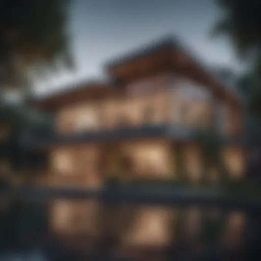 Visual representation of real estate investment returns