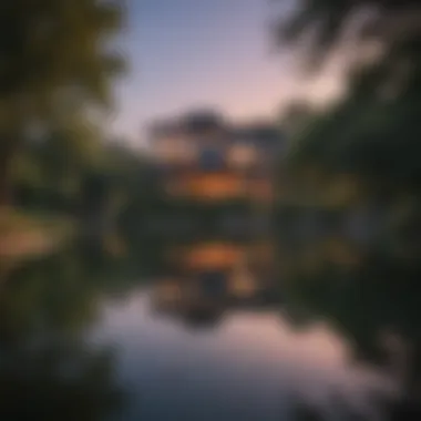 Picturesque views of Lady Bird Lake