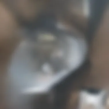 The Power of Baking Soda and Vinegar Baking soda and vinegar interaction in a toilet bowl, showcasing a chemical reaction