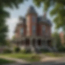 Historic architecture in Baltimore showcasing Victorian-style homes
