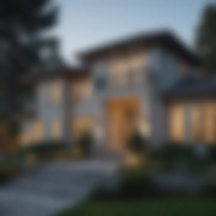 Charming architectural details of Belwood homes