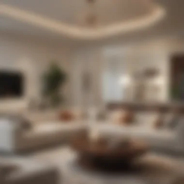 Chic Common Living Area in Casa Grande Apartments Common living area with stylish furnishings in Casa Grande Apartments