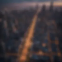 Aerial view of Chicago skyline showcasing various neighborhoods