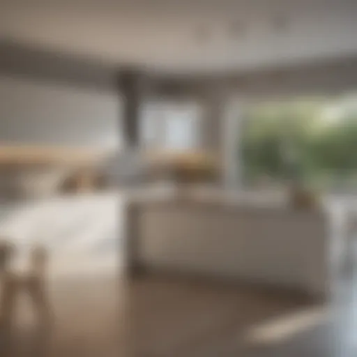 Sparkling clean kitchen counter