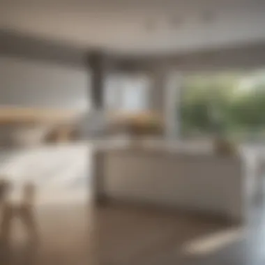 The Heart of the Home: A Pristine Kitchen Sparkling clean kitchen counter