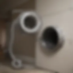 A clean dryer vent system showcasing efficiency