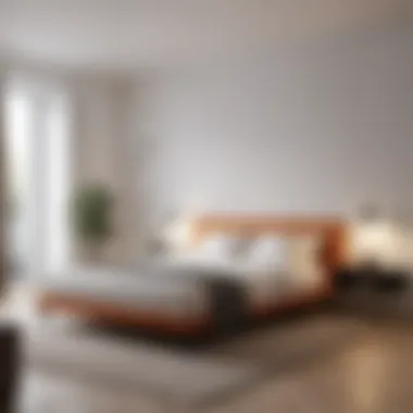Decluttered surfaces showcasing minimalist design
