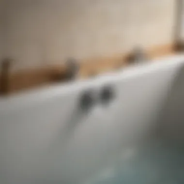 Identifying the Source of Leaks Illustration of a leaking bathtub drain
