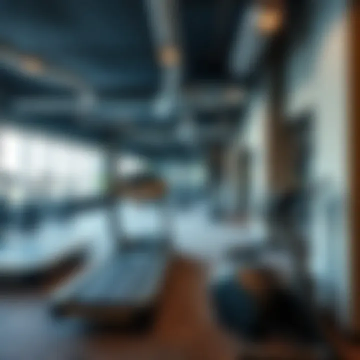 Well-Equipped Fitness Center in a Condo Complex Fitness center available in a condo complex