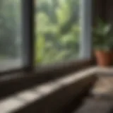 A variety of natural ingredients for window cleaning