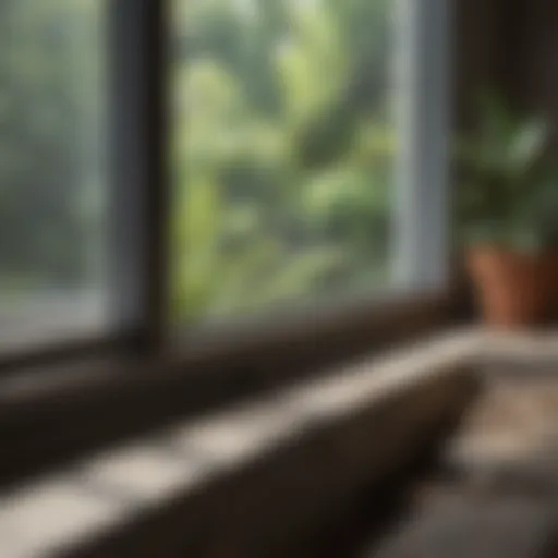 A variety of natural ingredients for window cleaning