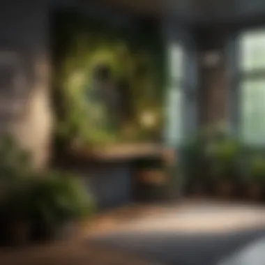 Lush Indoor Garden Corner Lush indoor garden corner in a small apartment