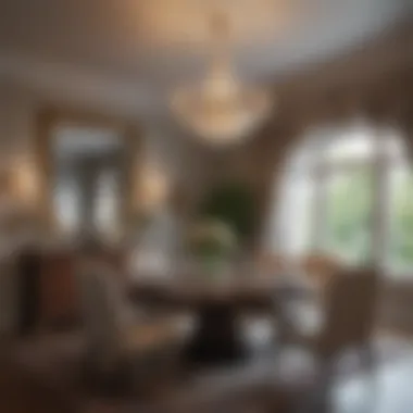 The Art of Expense Prioritization An elegant dining area reflecting thoughtful expense management