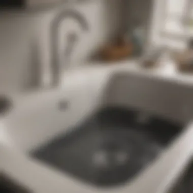Commercial products for sink unclogging