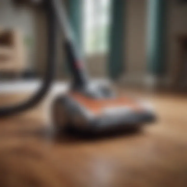 A high-quality vacuum cleaner designed for optimal rug care