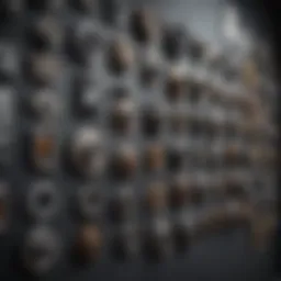 Hardware options for displaying metal art