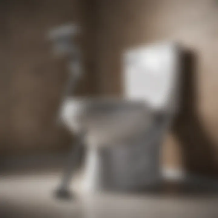 An effective toilet auger demonstrating its functionality