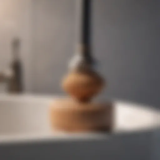 Plunger with ergonomic handle