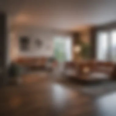Modern Apartment Amenities Cozy apartment interior highlighting modern amenities and design