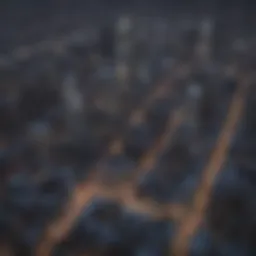 Aerial view of Center City Philadelphia showcasing skyscrapers and urban landscape