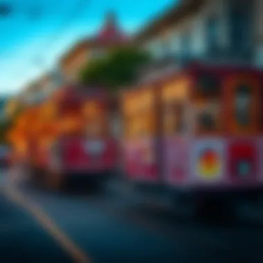 Public transportation system in San Francisco, featuring iconic cable cars