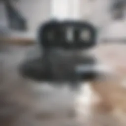 High-quality mop for thorough kitchen floor cleaning