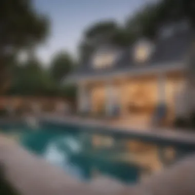 Charming Rental Home with Pool Access Charming exterior of a rental property with a pool