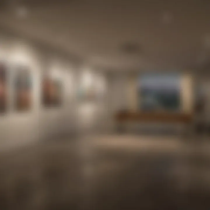 Local art exhibit showcasing Park Hill's culture