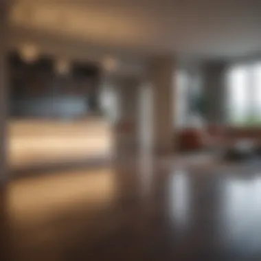 Interior of a Modern Rental Apartment Interior of a modern rental apartment