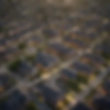 Map highlighting neighborhoods in Dallas with rental opportunities
