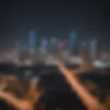 Scenic view of Dallas skyline