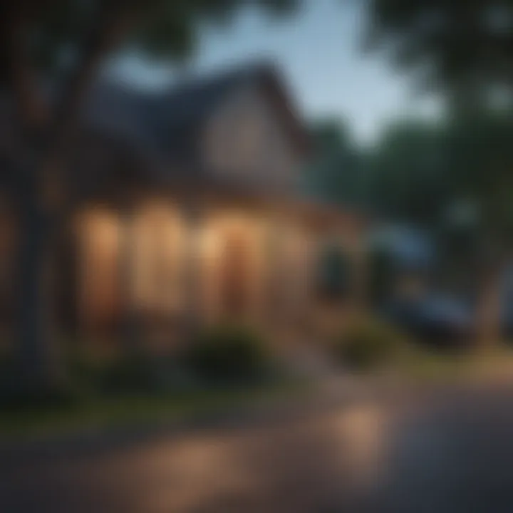 Vibrant street life in a Dallas neighborhood