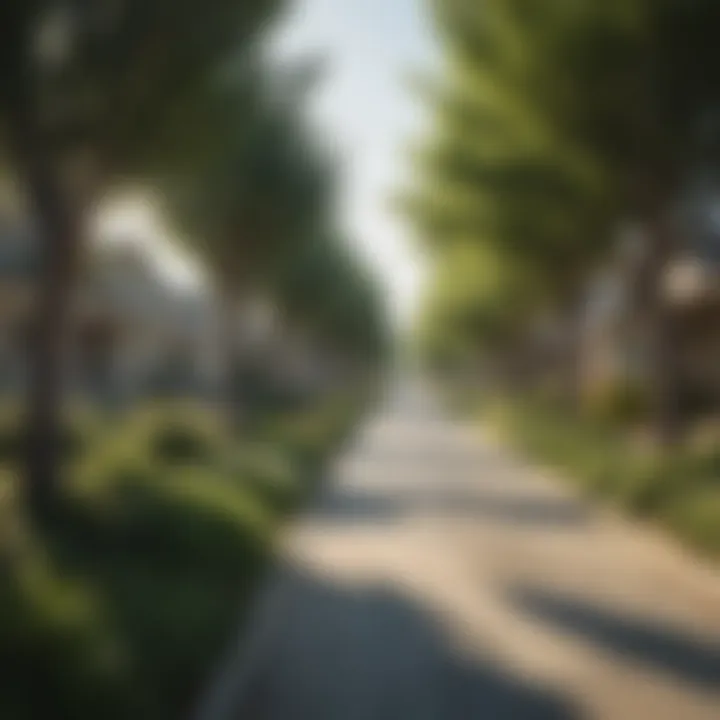 Charming Eagle Rock neighborhood street lined with trees