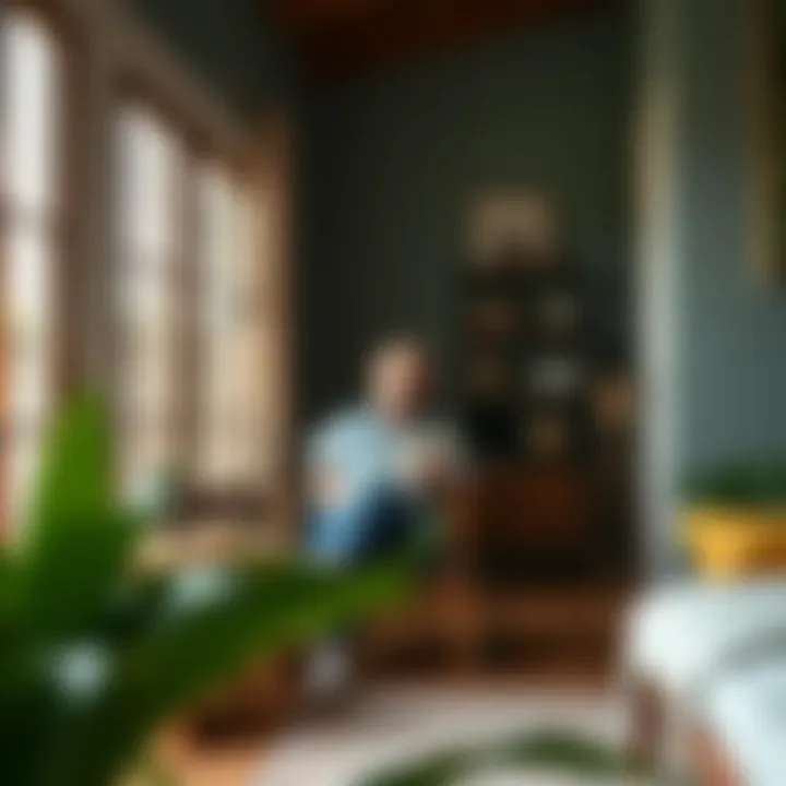 Navigating Rental Options: Homeowner Insights Homeowner discussing rental options