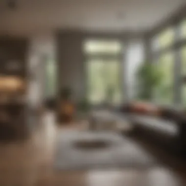 Aesthetic of Contemporary Roomie Houses Modern shared living space with cozy decor
