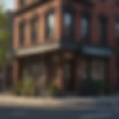 Vibrant streetscape reflecting the character of Park Slope