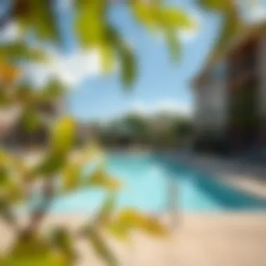 Recreational Amenities at Stonebridge Apartments Community amenities including a pool and recreational area