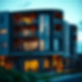 Exterior view of Stonebridge Apartments showcasing modern architecture