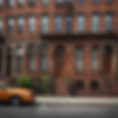 Brooklyn's Architectural Marvels A vibrant street view showcasing the architectural diversity of Brooklyn