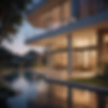 Modern Architectural Marvels Modern architecture in a San Antonio neighborhood