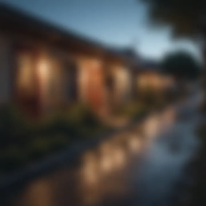 Vibrant street life in a San Antonio neighborhood