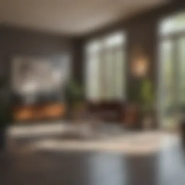 Aesthetics of Natural Light in Room Studios Aesthetic integration of natural light in a room studio