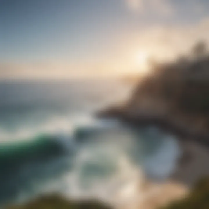 Scenic coastal view of La Jolla