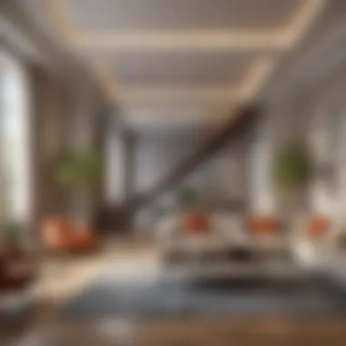 Modern Interior Design of Venetian Bridge Apartments Interior design of a modern Venetian bridge apartment blending tradition and innovation.