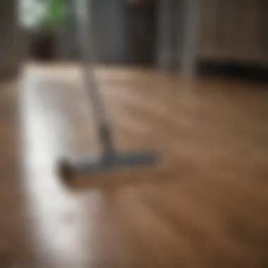 Technique for mopping Pergo floors