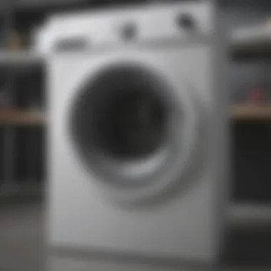 Understanding Lint Buildup Locations Diagram illustrating common lint buildup areas in a dryer