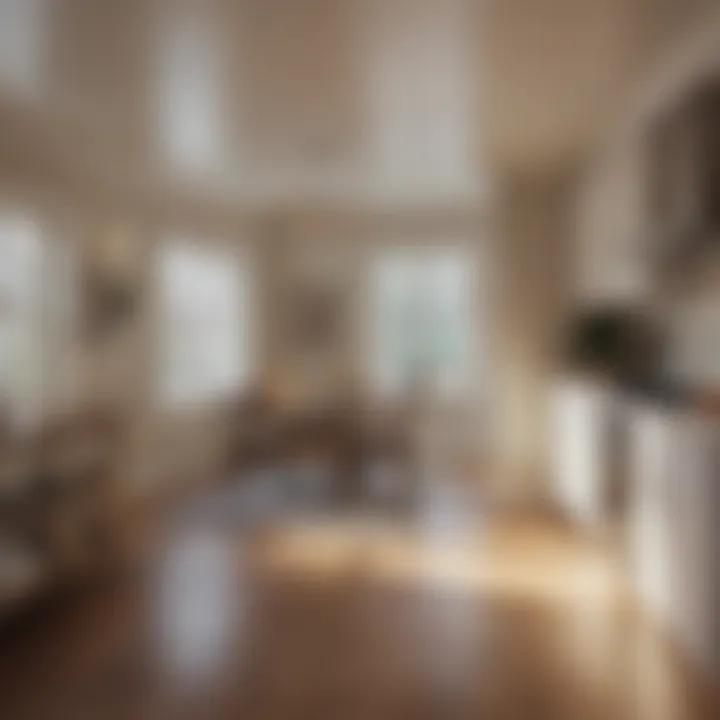A home renovation project showcasing square footage implications