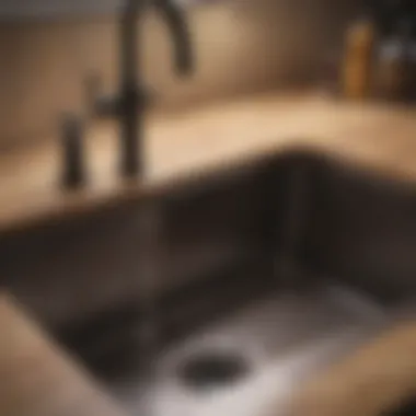 Materials required for kitchen sink drain installation