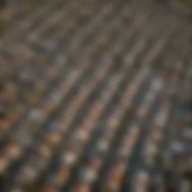 Aerial view of Los Angeles County showcasing diverse neighborhoods